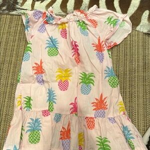 Colorful Pineapple Print Dress
